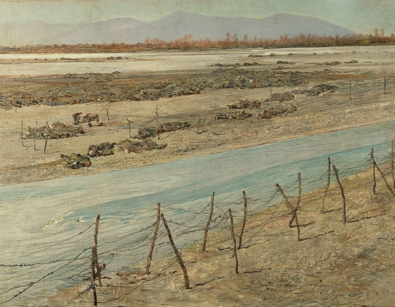 L'isola dei morti - Fondo G.A. Sartorio. Palazzo della Farnesina, Roma